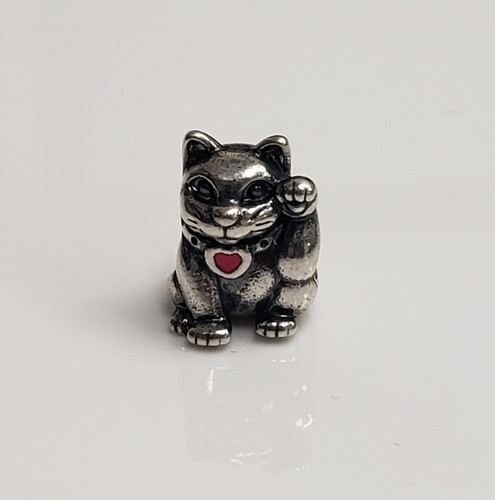 Pandora argento sterling gatto - argento,