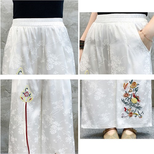 Donna raso pantaloni - donna, finta