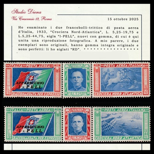 Italia regno 1933 posta aerea - italia,
