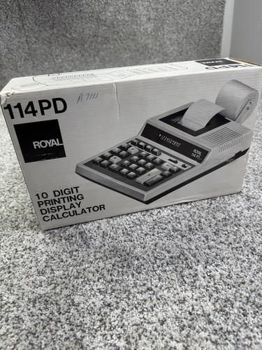 Vintage royal 114pd stampa - vintage,