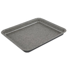 HAPPY STONE TEGLIA RETTANGOLARE BASSA PER PIZZA 40 X 33 X H4 CM