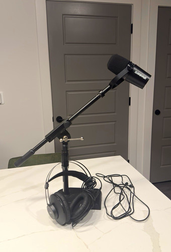 Shure mv7 microfono podcast - mv7,