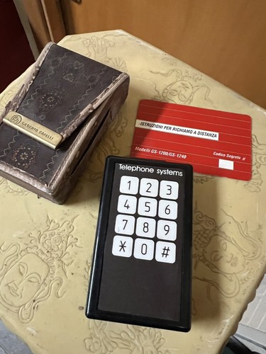 Segreteria telefonica vintage - telefonica,