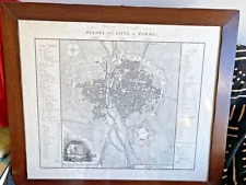 mappa antiche città di Parma