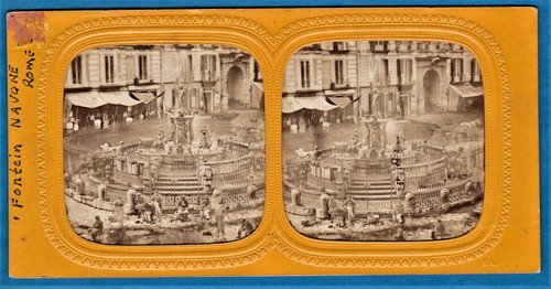 Tissue stereoview foto piazza - tissue,