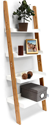 Scaffale bagno bamboo - da,