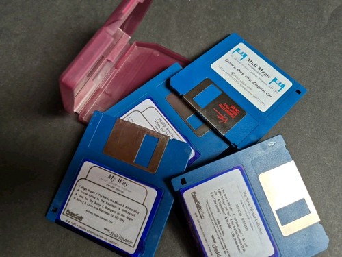 Floppy disk file canzoni - , midi