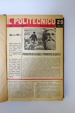 Il Politecnico Rivista Elio Vittorini Numeri dal 29 al 39 5/1946 - 12/1947