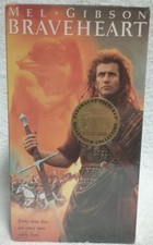 Braveheart VHS 1995 2 Tape Set