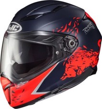 Hjc f70 spielberg red bull - red,