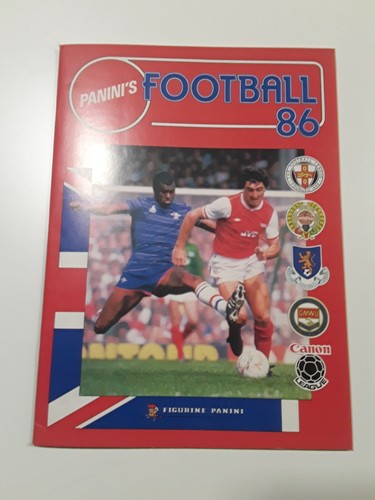 Album football 1986 - 1986, panini