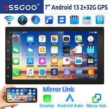 Autoradio 2 DIN GPS Android 13 2+32G Carplay Bluetooth WIFI RDS USB Mirror Link