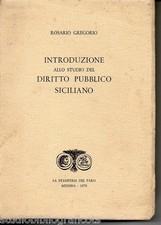Gregorio R.; INTRODUZIONE ALLO