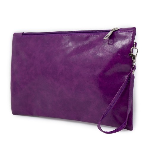 Borsetta viola prugna pochette - borsetta,