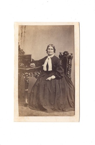 Foto cdv ritratto donna - cdv, di