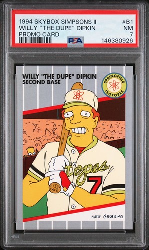 1994 skybox simpsons - promo, b1