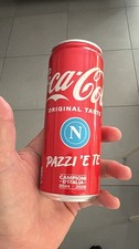 RARISSIMA LATTINA COCA COLA Pazzi É Te NAPOLI CAMPIONE D'ITALIA 2024/2025