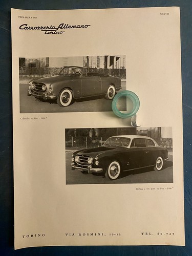 Rarissima pubblicità fiat - rarissima,