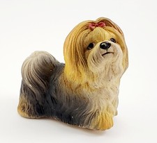 Vintage New Ray Shih Tzu Dog Novelty Toy Animal Rubber Pet Figure 1988 1980s !!!