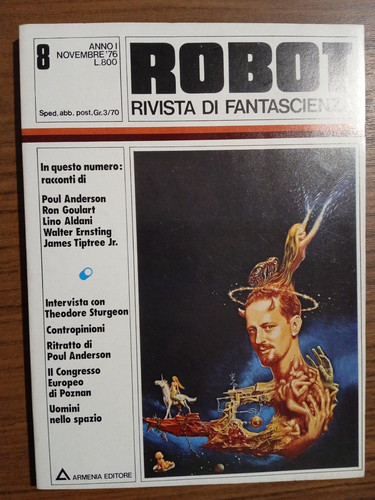 Robot rivista fantascienza - robot,