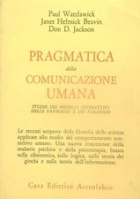 PRAGMATICA DELLA COMUNICAZIONE