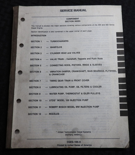 International harvester dt - d,