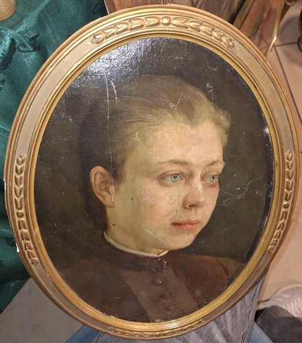 Dipinto olio cartone - dipinto,