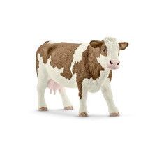 Mucca pezzata rossa schleich - rossa,