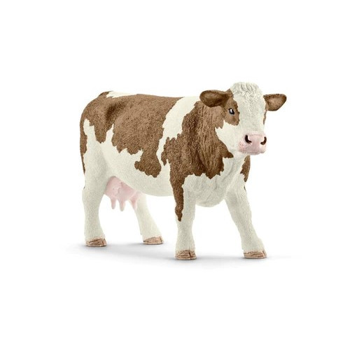 Mucca pezzata rossa - rossa, schleich