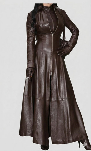 Zafy leather cappotto - zafy, trench