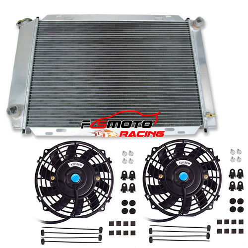Radiatore ventole alluminio - +,