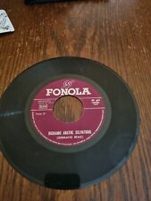 45 giri Canto Della Fiscaiola - Richiamo Anatre Selvatiche Senza Copertina