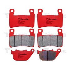 Pastiglie Freno BREMBO Anteriore SA + Post SP PER HARLEY DAVIDSON XR 1200 2008>