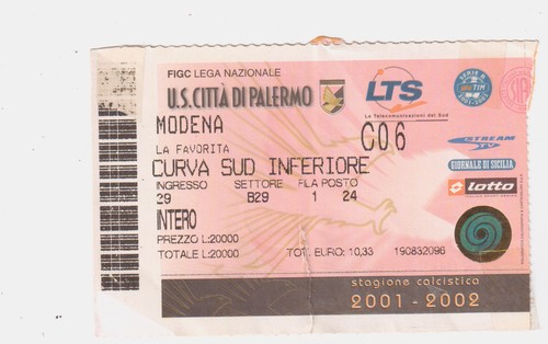 54187 240 biglietto stadio - 240/tt,