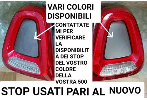 Coppia fanali stop fari - stop,