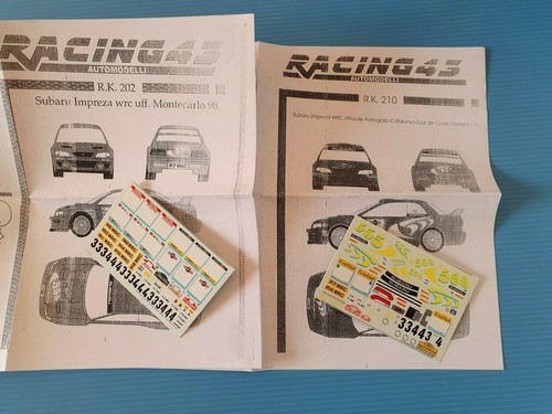 Decals subaru impreza wrc - decals,