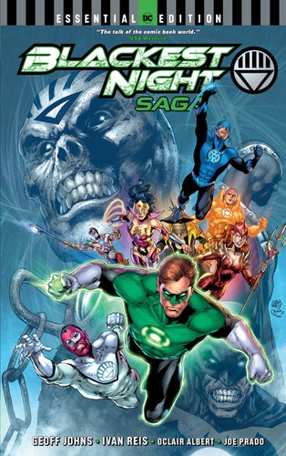 Blackest night saga dc - night, (dc