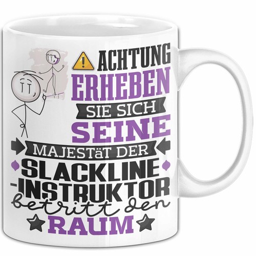 Slackline istruttore regalo - istruttore,