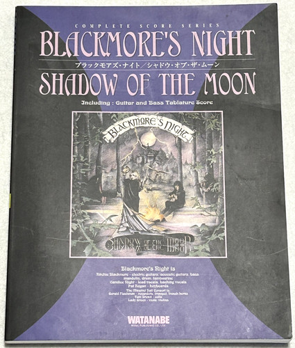 Blackmore night shadow of - blackmore's,