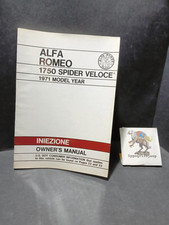 Manuale Alfa Romeo 1750