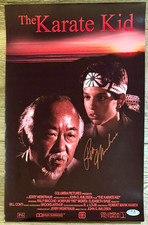 Poster autografato KARATE KID