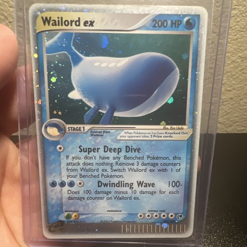 Pokémon tcg wailord - wailord, ex