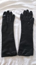 Guanti donna neri pelle