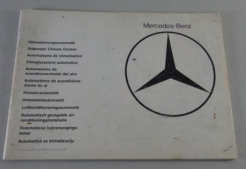 Manuale uso mercedes benz - manuale, d'uso