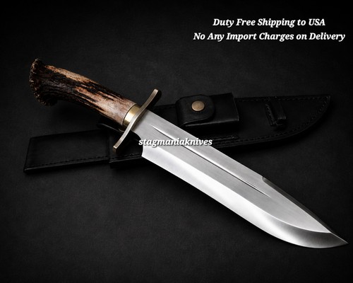 Coltello bowie fatto mano j2 - fatto,