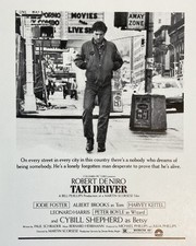 TAXI DRIVER Film Mini Foglio Pubblicità Vintage Promo Pubblicità Clip Art Robert DeNiro