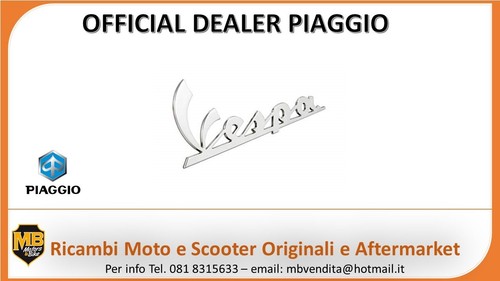 Targhetta vespa anteriore - targhetta,