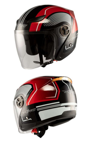 Casco jet visiera mnodello - c/visiera,