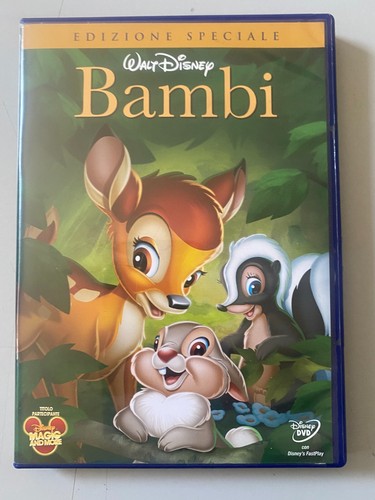 Dvd bambi edizione speciale - edizione,