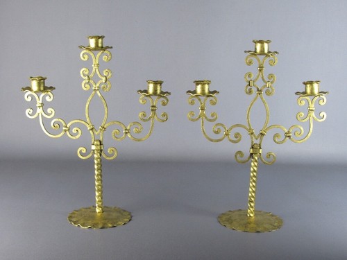 Candelabri ferro battuto